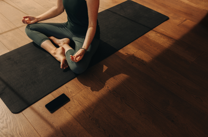 Choosing a Standard Yoga Mat Size for Meditation & Relaxation