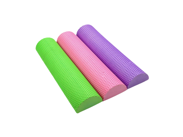 Half round EVA foam rollers