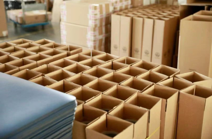 Bulk packed yoga mats in individual carton boxes