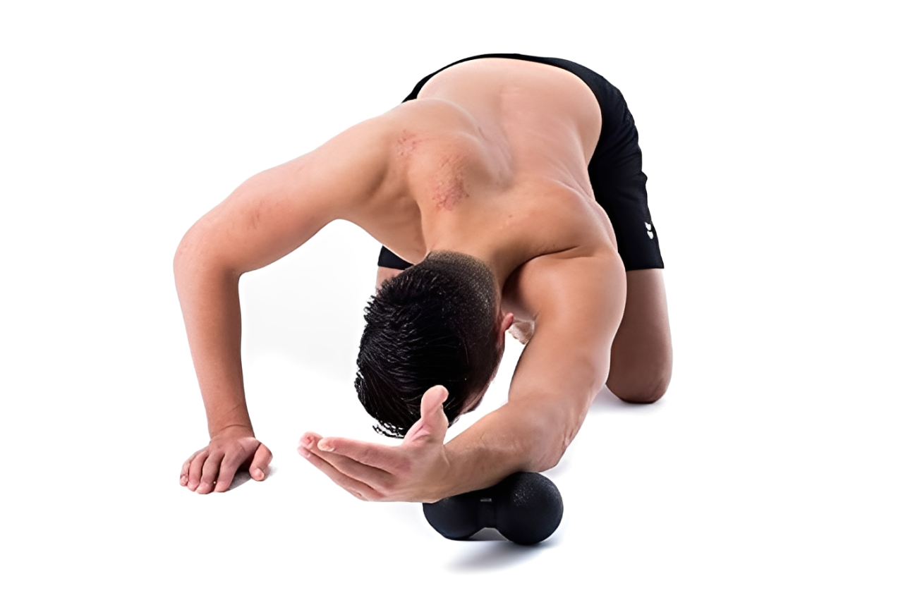 Deep Back Release Using a Peanut Massage Ball
