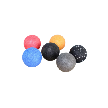 EPP lacrosse massage balls in assorted colors for myofascial release
