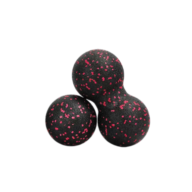 EPP peanut massage ball with red speckles for spine alignment