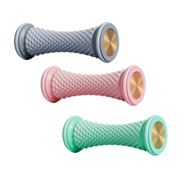 Ergonomic arch foot rollers with spiky surface