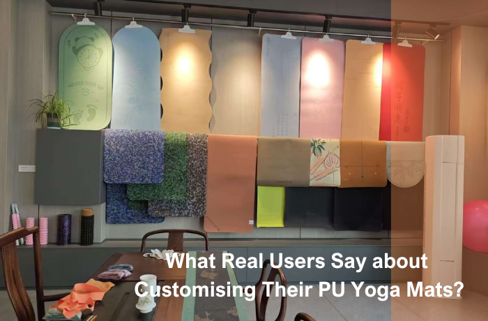 PU yoga mats customized for fitness brands with real user feedback