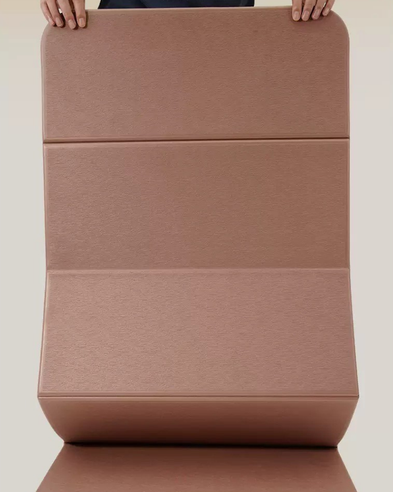 Foldable yoga mat for bulk wholesale OEM orders – space-saving TPE design for gyms, studios, and retailers