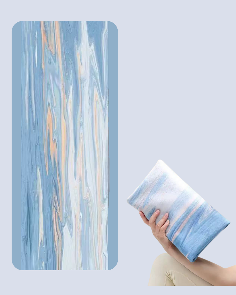 Travel foldable yoga mat – OEM wholesale factory for custom branding