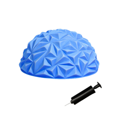Pineapple-textured half balance dome for reflexology and foot stability