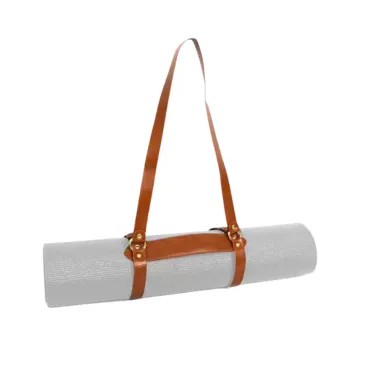 Leather yoga mat strap