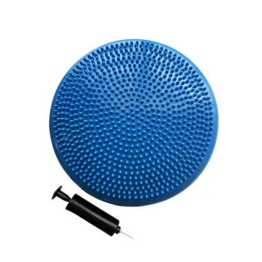 Inflatable balance cushion for foot massage and posture training