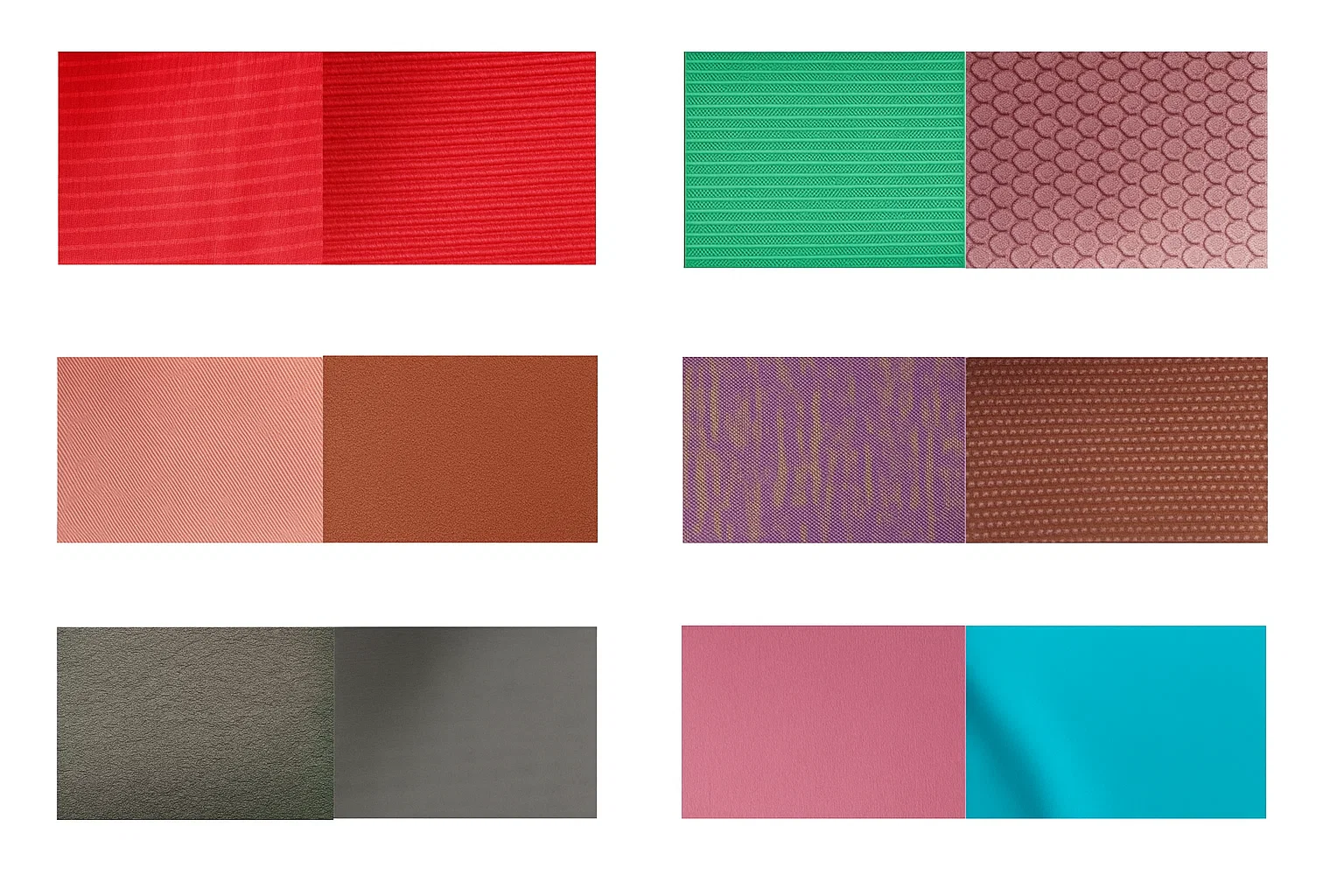 PVC Yoga Mat with Anti-Slip Texture Customization