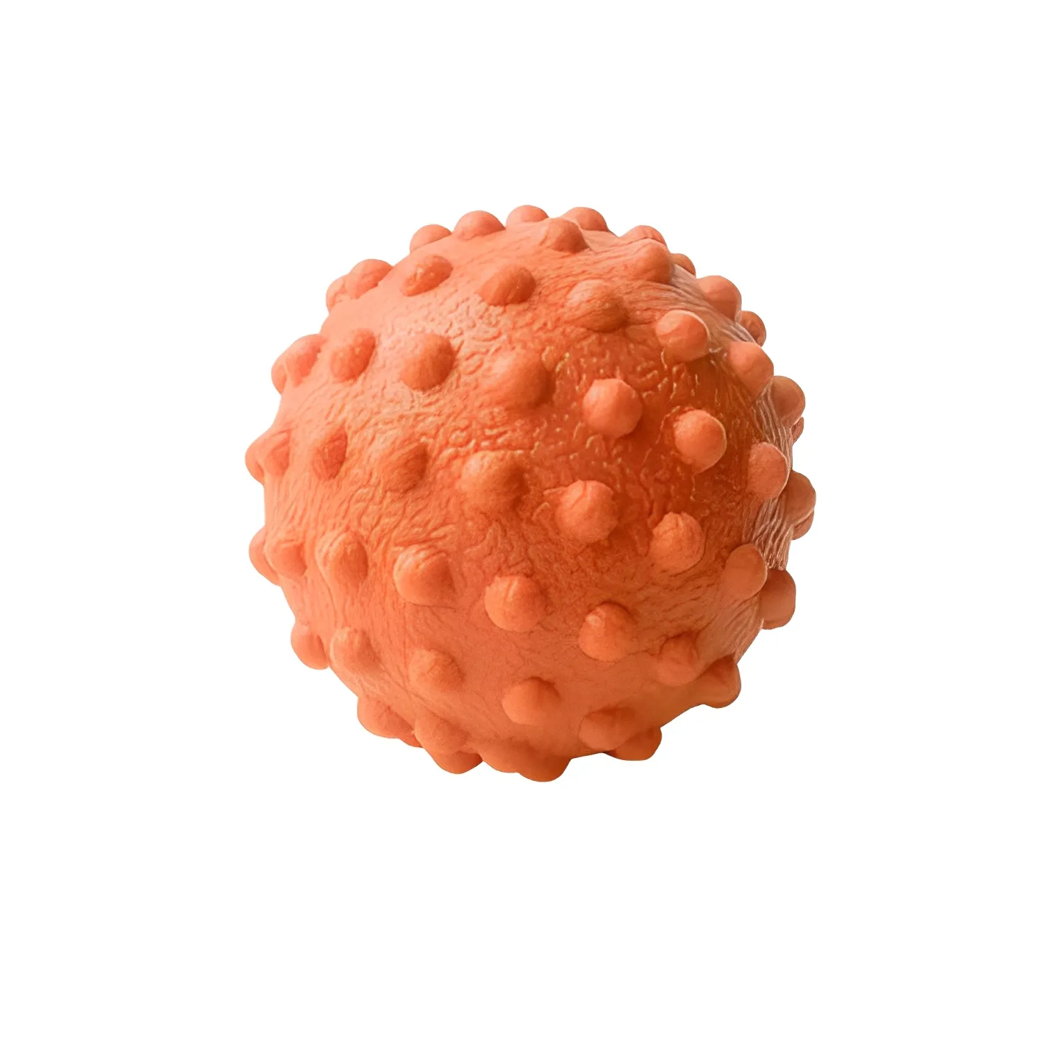 Spiky trigger point massage ball for foot recovery and muscle tension release