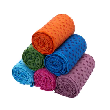 non slip microfiber yoga towel