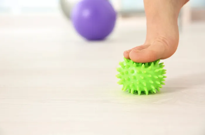Types of massage ball materials