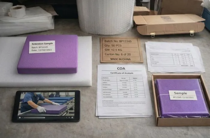 balance pad audit proof pack example