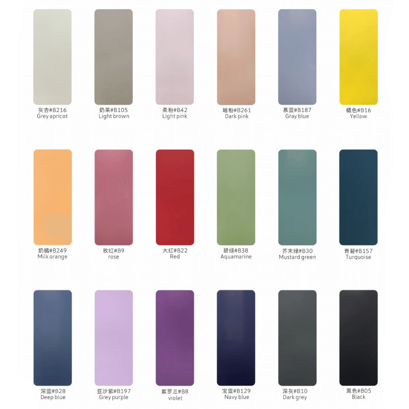 Custom color yoga mat