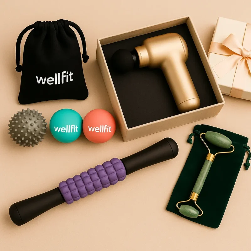 Custom Foot Massager Wellness Gift Set