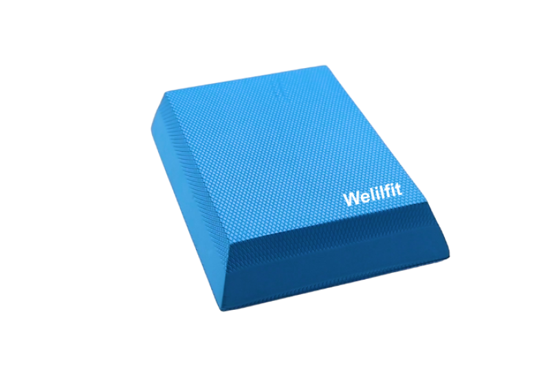 Customized balance pads with branded logo for promotional use.