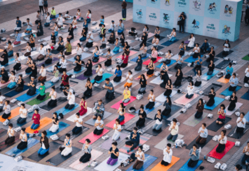 Bulk Yoga Mats & Accessories for Large-Scale Yoga Events